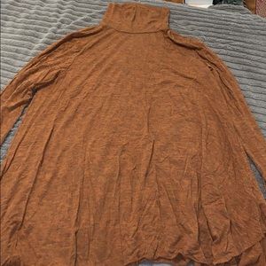 Long sleeve turtle neck